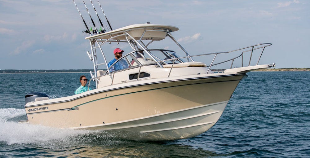 Although rated to 300 horsepower, the Seafarer 228 runs beautifully with just a 250.