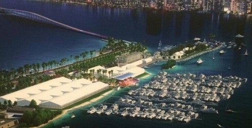 Marine Stadium Mockup
