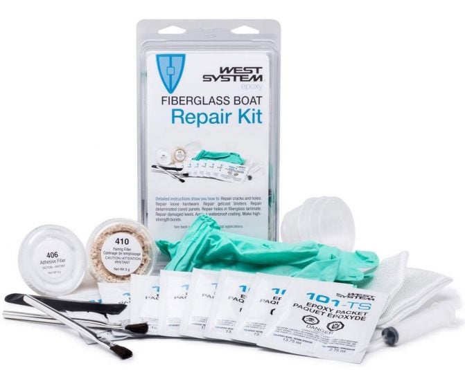 West System Fiberglass Boat Repair Kit