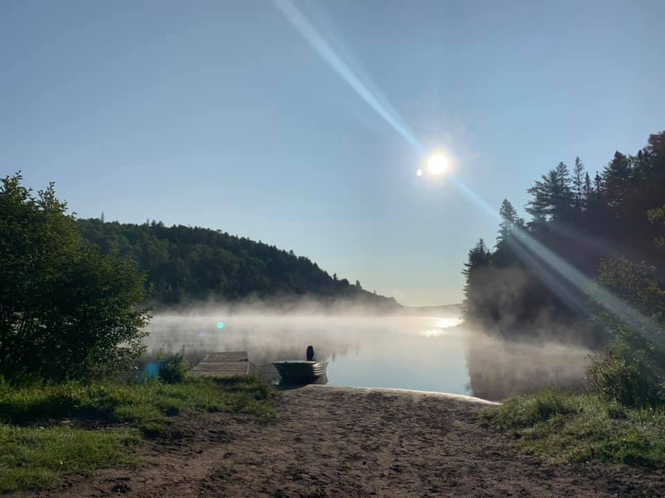 Boating in Ontario Fog